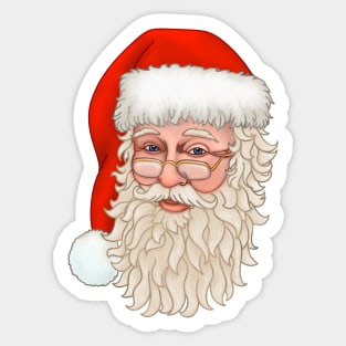 Santa Sticker